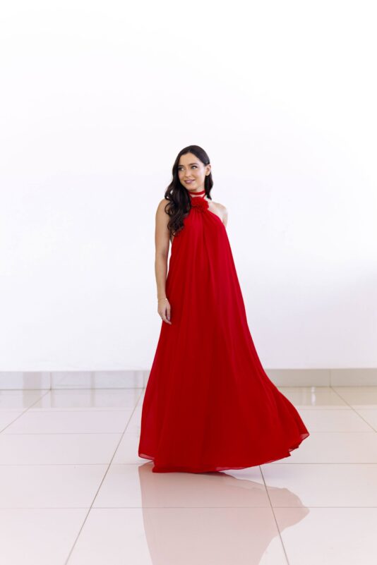 Vestido Gio Vermelho