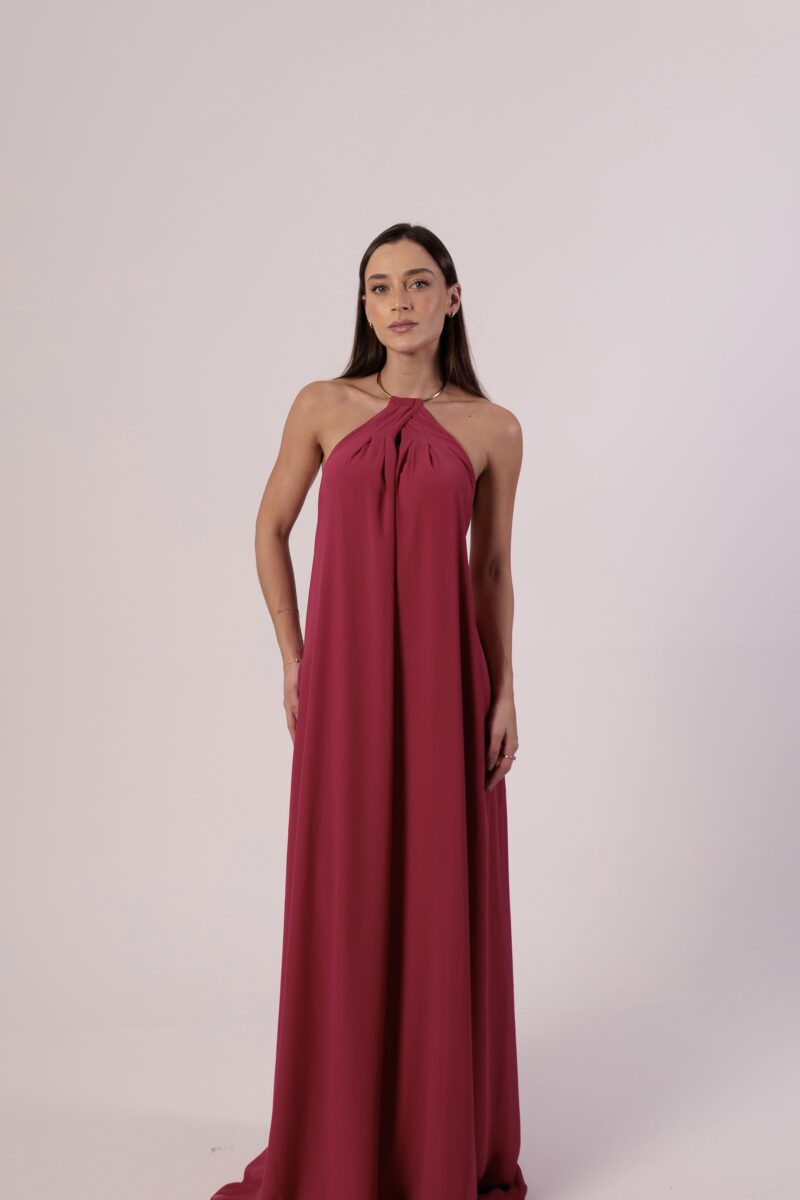 Vestido Elisa Magenta