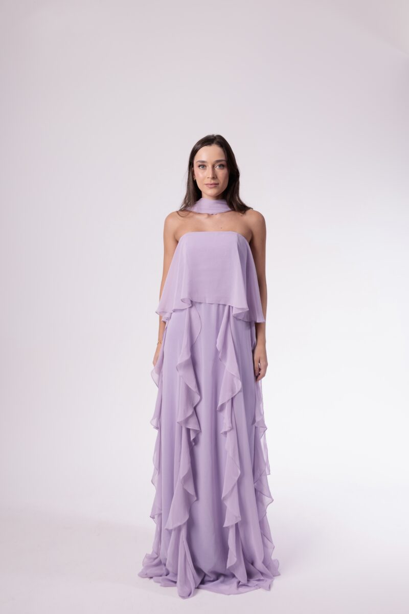 Vestido Tetê Lavanda