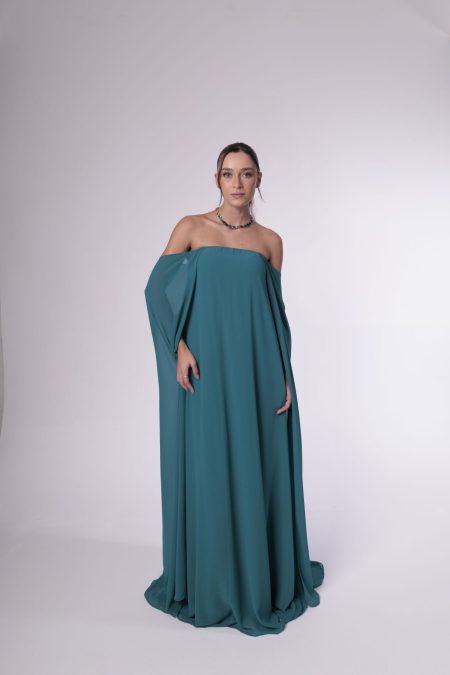 Vestido Elena Verde Esmeralda
