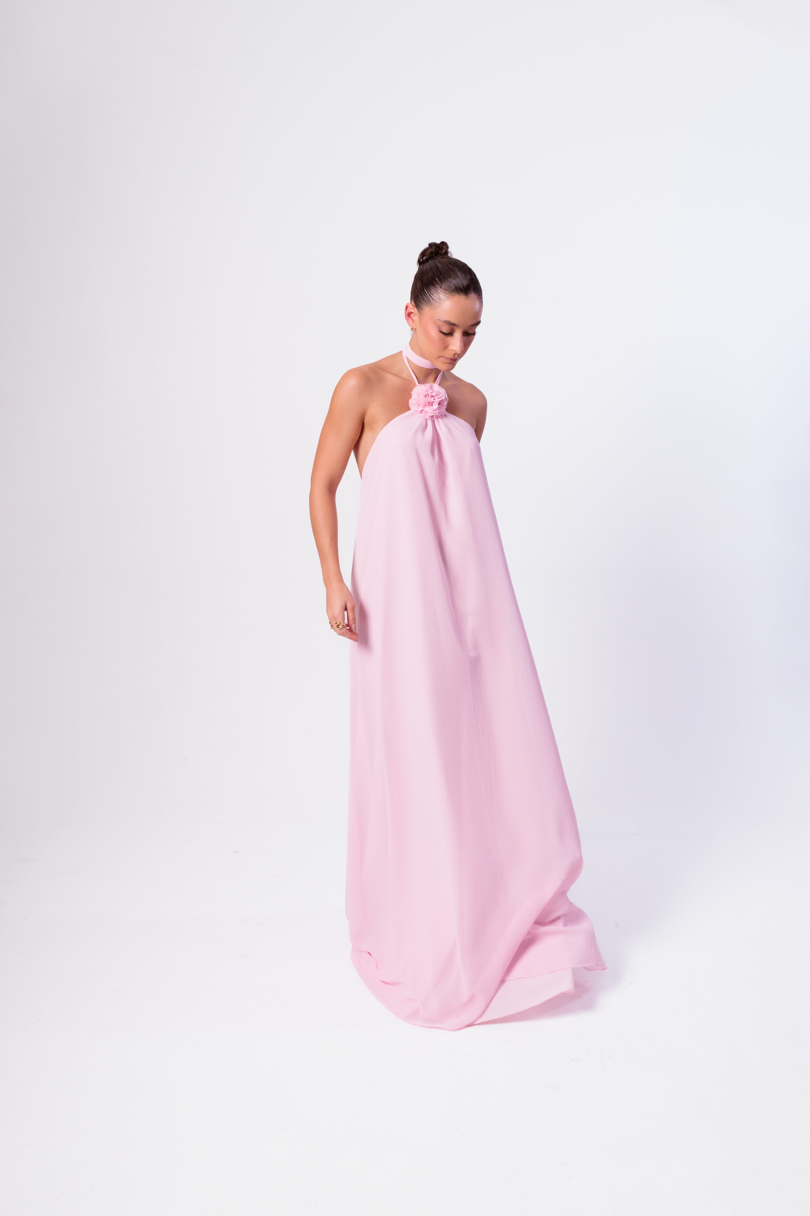 Vestido Gio Rosa Bebê