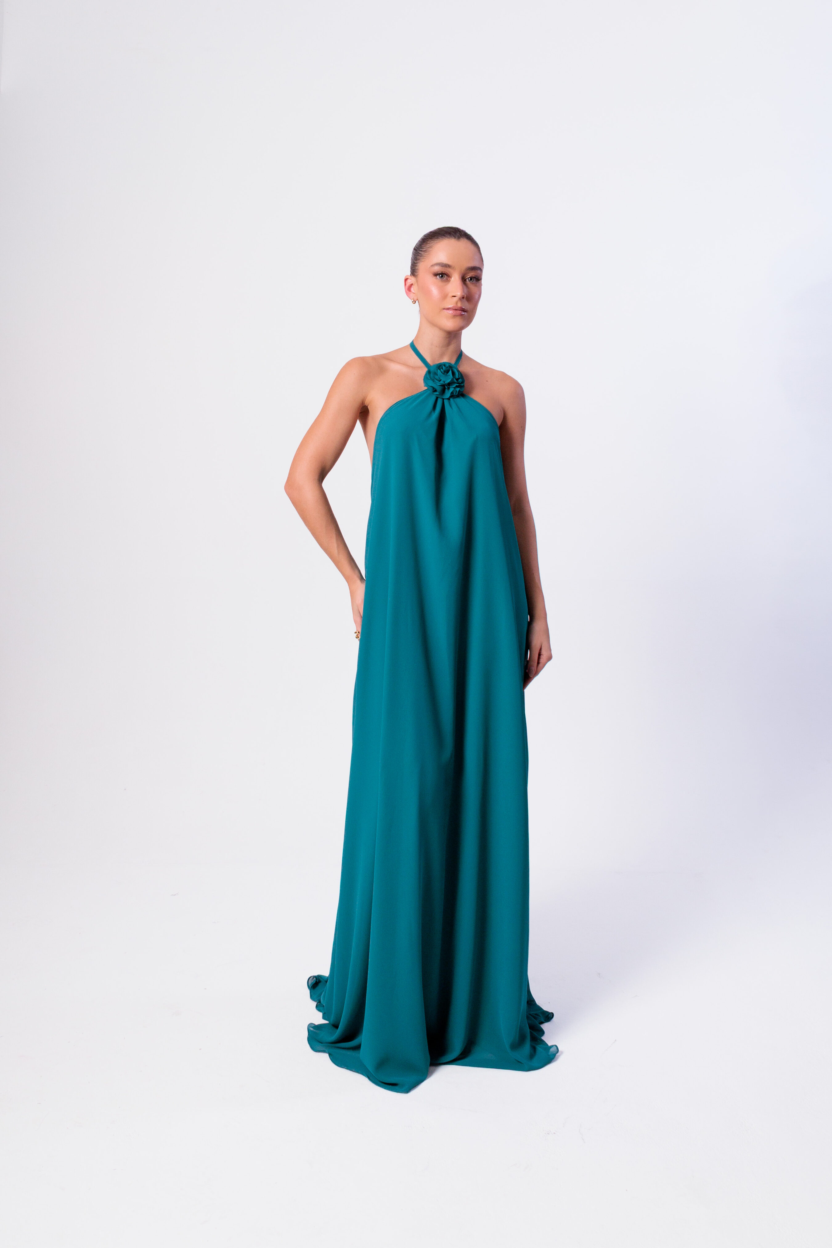 Vestido Gio Verde Esmeralda