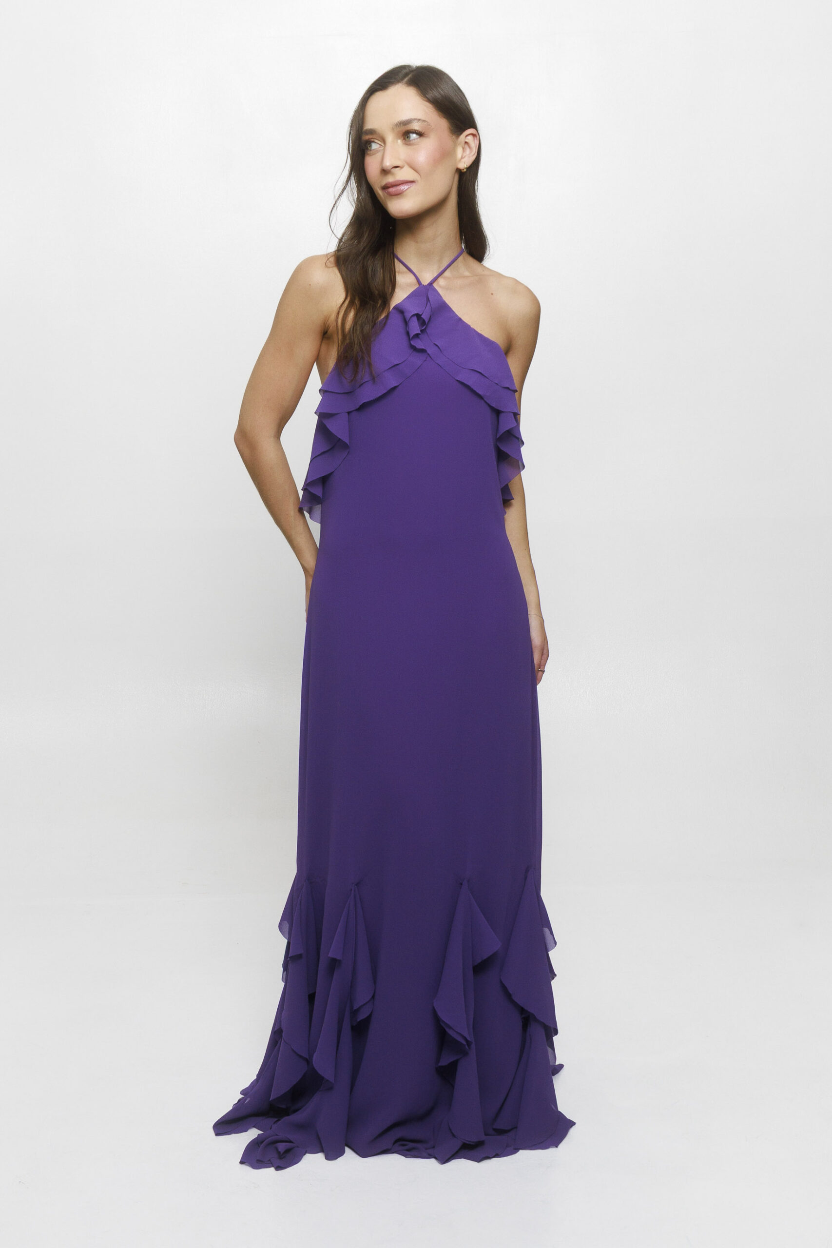 Vestido Amelie Roxo