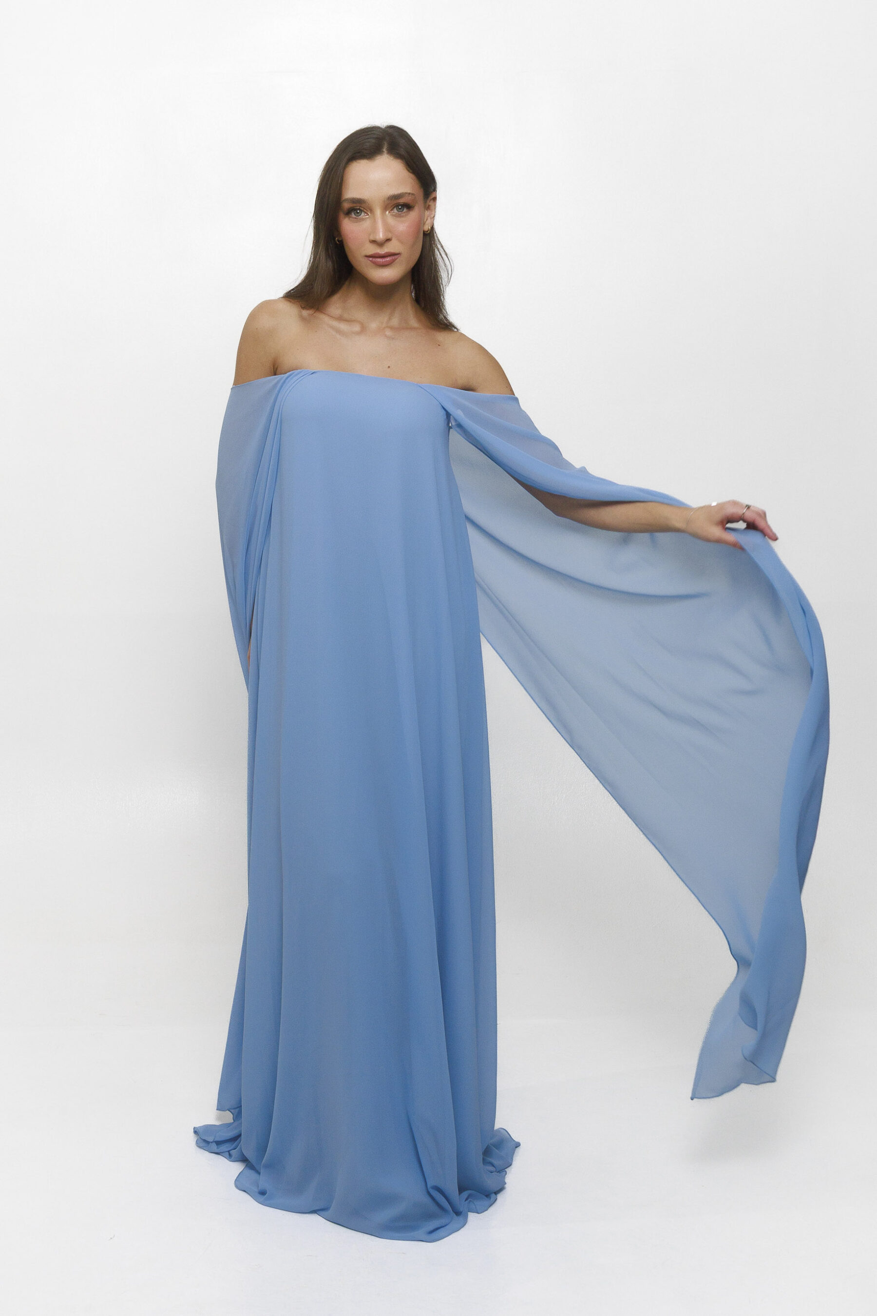 Vestido Elena Azul Serenity