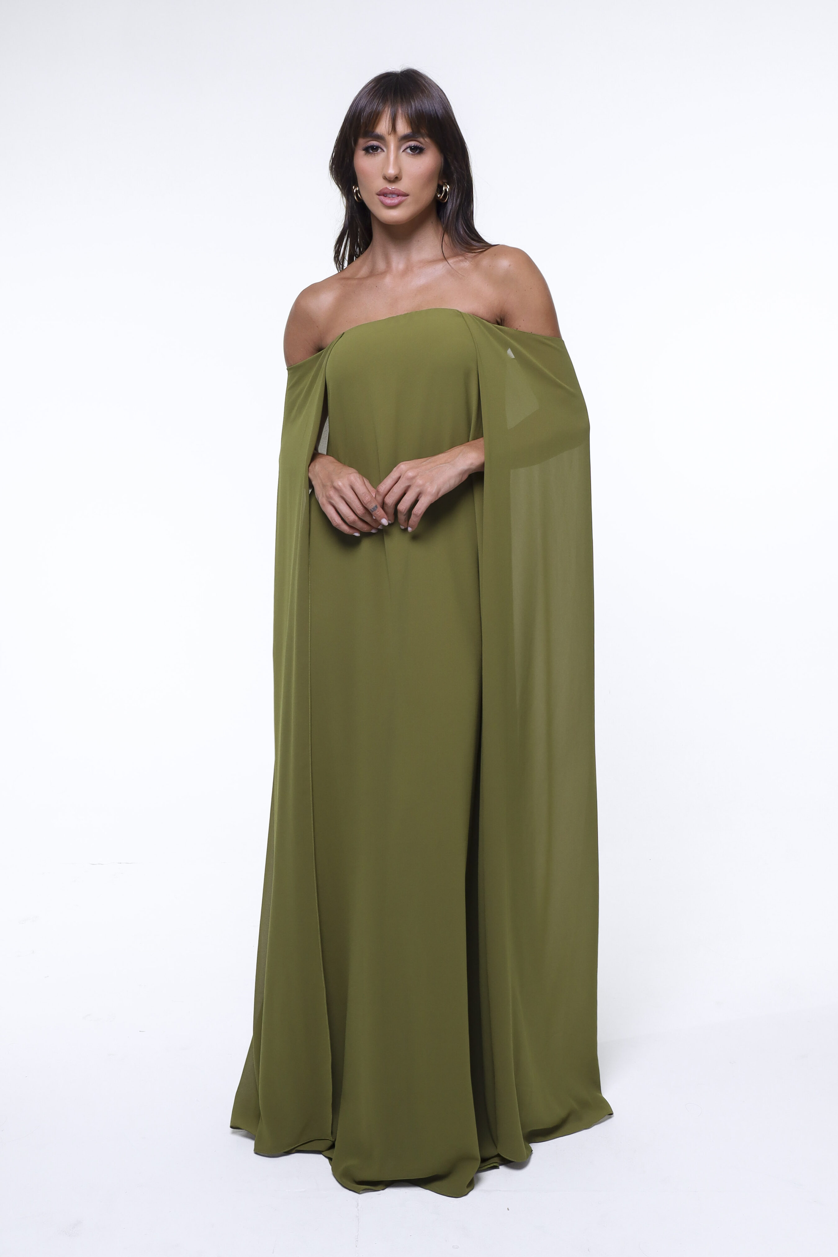 Vestido Elena Verde Oliva