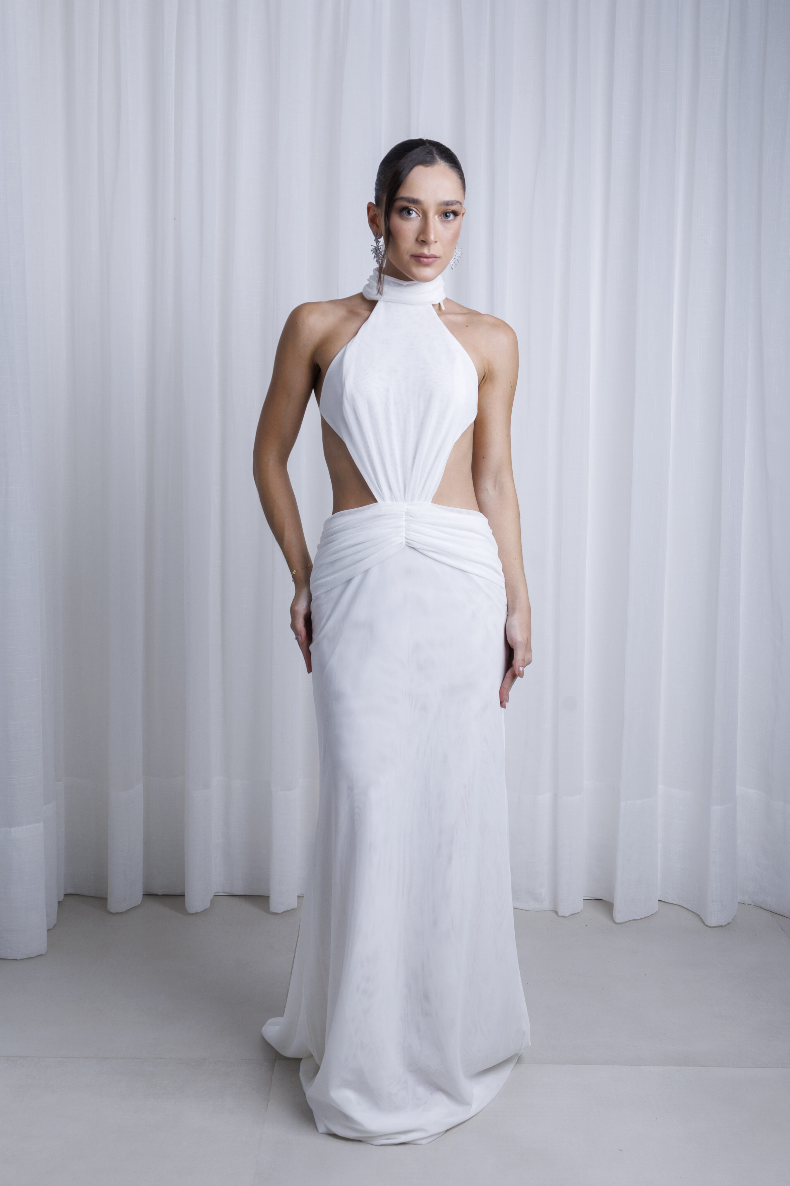 Vestido Jade Off White