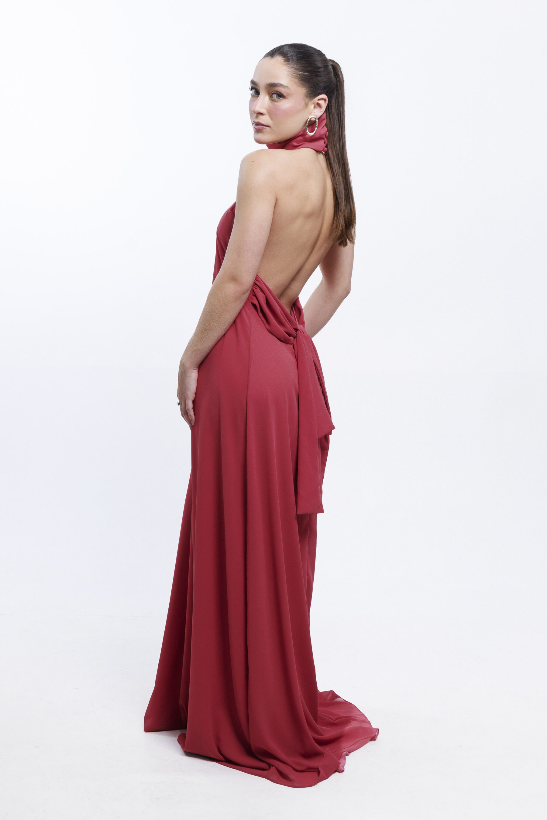 Vestido Ju Rosa Canela