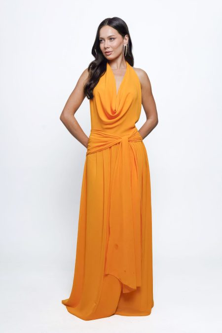 Vestido Luz Laranja